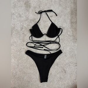 SHEIN Black Bikini size large